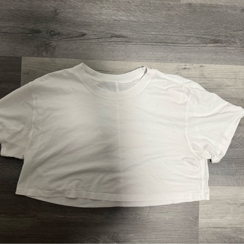 lululemon all yours crop tee